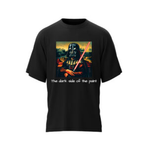 The Mona Vader in the dark side of the paint